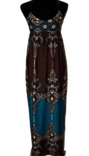 Alyn Paige Spaghetti Strap Maxi Dress Size S