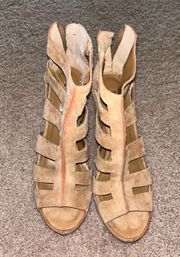 Tan Wedges