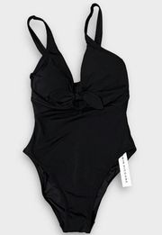 NWT Robin Piccone Ava Plunge Underwire One-Piece Swimsuit Size 6