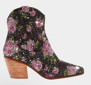 New Betsey Johnson Women's Diva Western Boot size 8.5