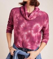 Anthropologie Ainsley Turtleneck Waffle Knit Top