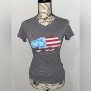 Aeropostale Aéropostale Republic Of California XS Graphic T-Shirt