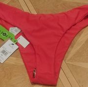 NWT!! Volcom Eco True Simply Seamless Skimpy Bikini Bottom Size XL