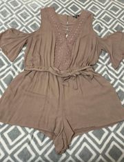 + Cold Shoulder Romper