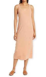 James Perse Tank Dress U-Neck, Peach Size S New w/Tag Retail $155.00