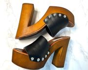 Layla Block Heel Mule