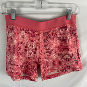 PUMA Pink Patterned Athletic Shorts Size XL