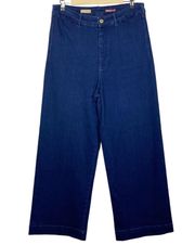 Pilcro The Skipper High-Rise Wide Leg Jeans Size 32