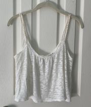 White Tank Top with Open Back