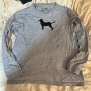 The Black Dog longsleeve shirt blue