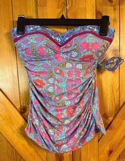 Bleu Rod Beattie swim top size 4 nwt (2179)