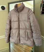 Old Navy Puffer Jacket Size Small Lavender