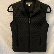 Cutter & Buck: Black Quilted Best- size S