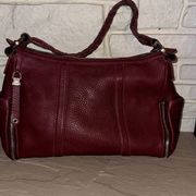 Cole Haan Leather Satchel Saddle Bag