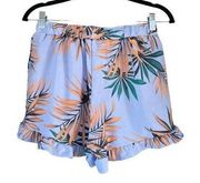 0620 Boutique Summer Ruffle Shorts Size Medium