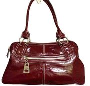 EUC Nine West Purse Shoulder Bag Deep Red