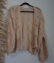 Silverflint Oversized Chunky Knit Cardigan