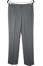 Le Suit Pearl Gray Women's Contemporary Dress Pants Slacks Size 4 30 Waist NWT