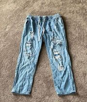 Garage  Ripped Jogger Jean's SIZE S/P