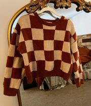 Roller Checkered Sweater 