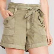 Sonoma Women's 4X Plus Tie-Front Cargo Shorts - Brand new with tags!