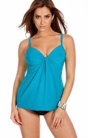 Miraclesuit Marina Underwire tankini top. 8. NWT