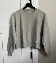 Ribbed Sweatshirt