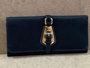 Vintage Nylon/leather Black Wallet