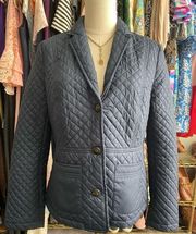 Women’s Quilted Button Closure Jacket Size 8