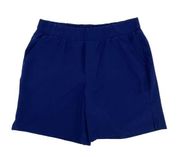 Tek Gear Women's Woven Golf Athletic Shorts Navy Romance Dark Blue Size Medium