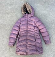 Marmot Montreal Purple Down Coat MEDIUM