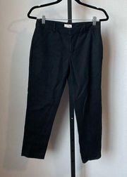 Merona Stretch Black Cropped Pants Classic Size 2