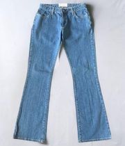 🎉 Paper Denim & Cloth Jeans Boot Cut Stone Bleach Denim Mid Rise Size 27