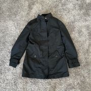 Old navy trench coat black size S