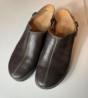 Leather Clogs