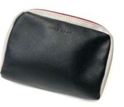 Cole Haan x American Airlines Red Zipper Pouch Black & Gray.