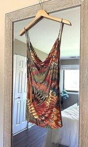 Rachel Pally Maternity Peacock Low Back Tank NWT Size Medium