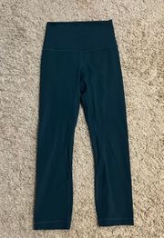 Lululemon Align 21” Leggings Desert Teal Size 2