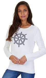 4/$25 NWT Nautica Wheel Pullover Sweater Sz L