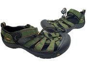 Keen Newport H2 Waterproof Sandal Womens 7 Big Kid 5 Green Hiking Shoes Washable