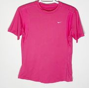 Nike  Dri-fit pink workout tee-shirt size M