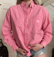 Pink Button Up