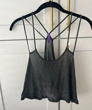 Shimmer glitter tank top from LF