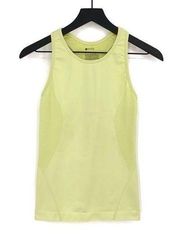 ZELLA Seamless High Neck Workout Tank Light Yellow S