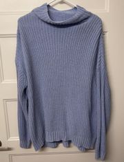 Outfitters Blue Mock Neck Sweater