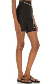 Weworewhat Biker Shorts And Bra Set 