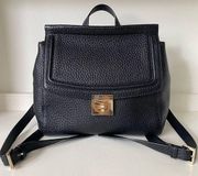 Kate Spade Everett Way Jamison Black Leather Day Backpack