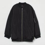 Oversized Bomber Jacket 