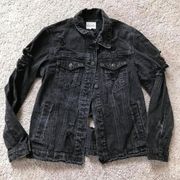 Wax Jeans women’s small black denim jacket