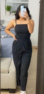 Lulus Black Polka Dot Romper